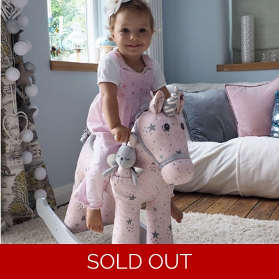 Little Bird Told Me Celeste & Fae Rocking Unicorn 12m+